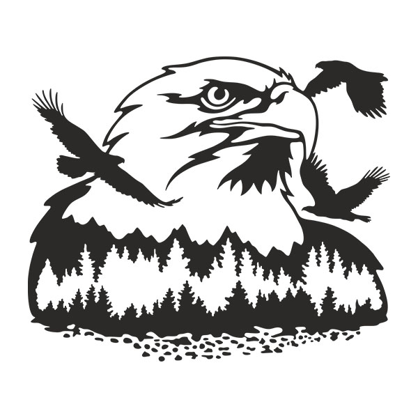 Wall Stickers: Eagle Mountain
