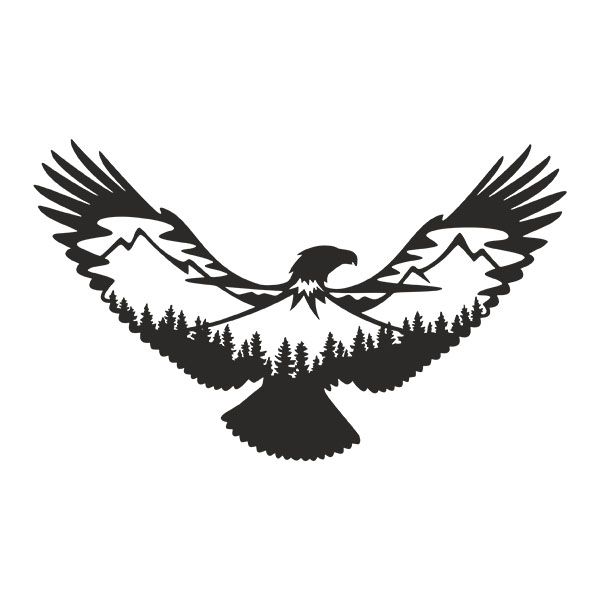 Wall Stickers: Eagle Pines