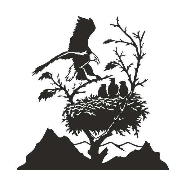 Wall Stickers: Eagle's Nest