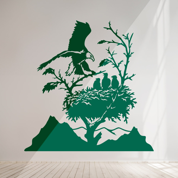 Wall Stickers: Eagle's Nest