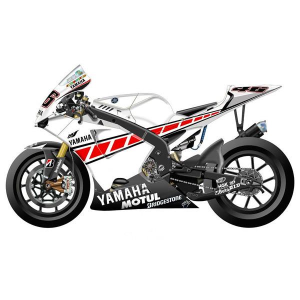Car & Motorbike Stickers: Yamaha 50th Anniversary Valencia 2005 Kit 