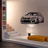 Wall Stickers: BMW Model M2 4
