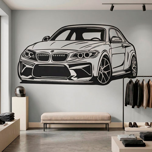 Wall Stickers: BMW Model M2