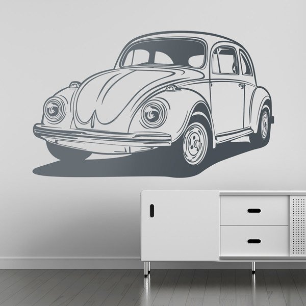 Stickers Volkswagen Coccinelle - Autocollant muraux et deco