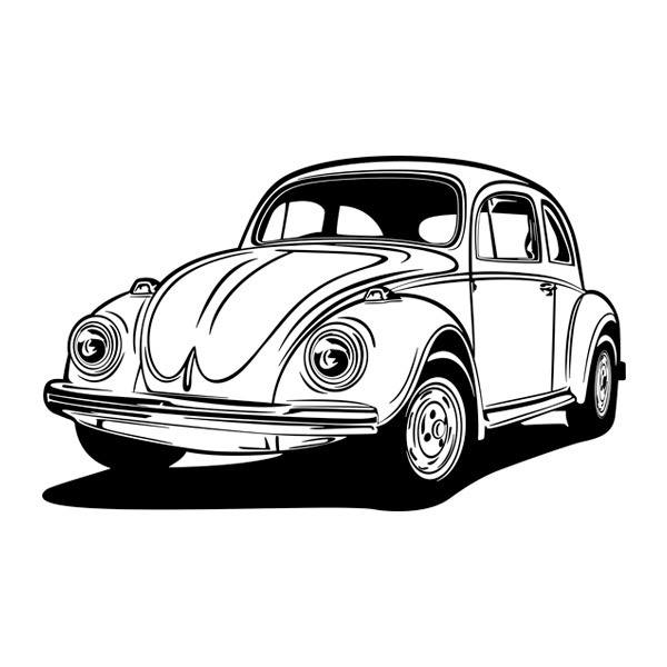 Wall Stickers: Volkswagen Beetle