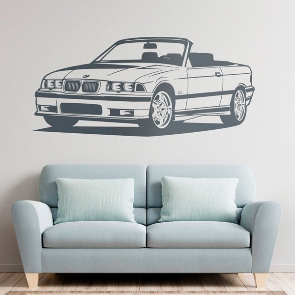 Wall Stickers: BMW Model M3 Cabrio