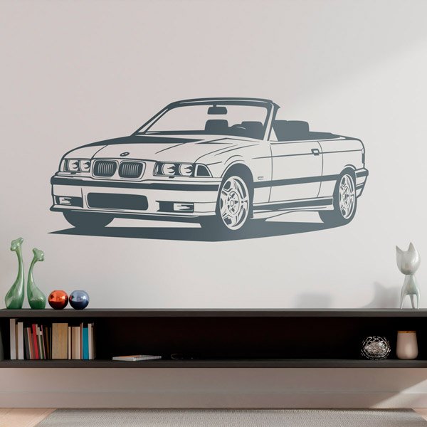 Wall Stickers: BMW Model M3 Cabrio