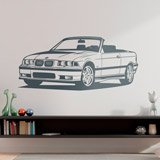 Wall Stickers: BMW Model M3 Cabrio 2