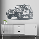 Wall Stickers: Jeep Wrangler Jurassic Park 2