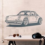 Wall Stickers: Porsche 911 Cabrio 2