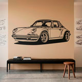 Wall Stickers: Porsche 911 Cabrio 6