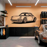 Wall Stickers: Porsche 911 Cabrio 9