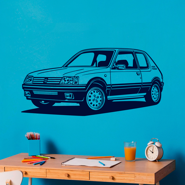 Wall Stickers: Peugeot 205 GTI