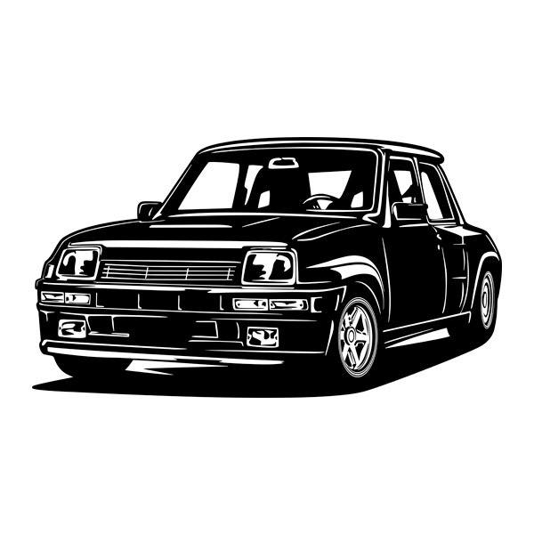 Wall Stickers: Renault 5 Copa Turbo