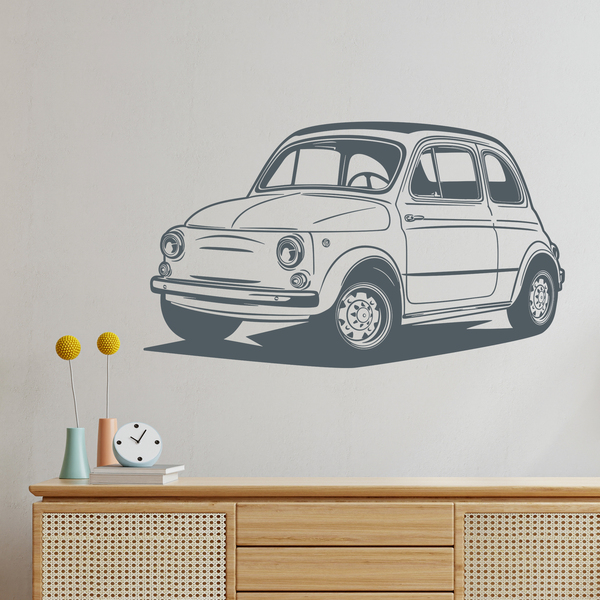 Wall Stickers: Fiat 500
