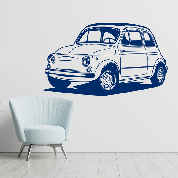 Wall Stickers: Fiat 500