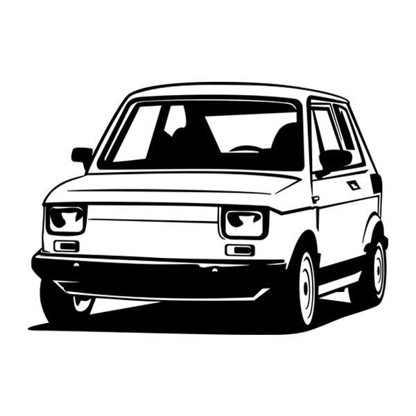 Wall Stickers: Fiat 126