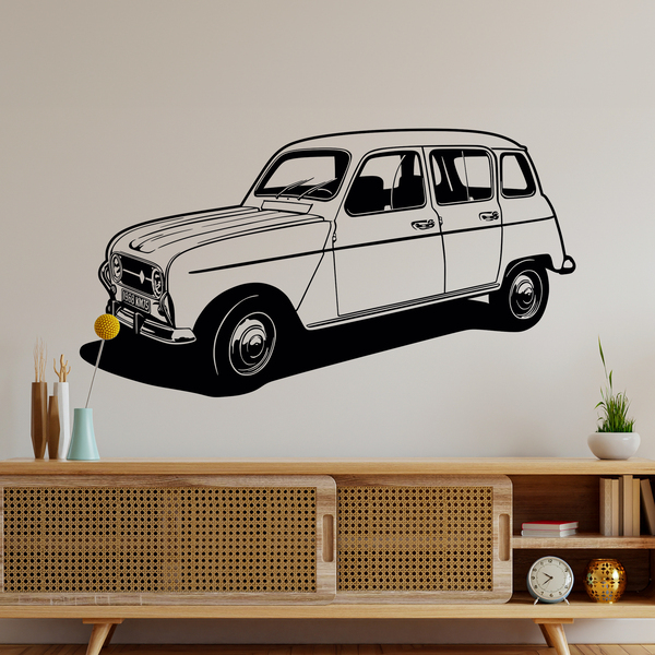 Wall Stickers: Renault 4