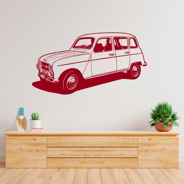 Wall Stickers: Renault 4