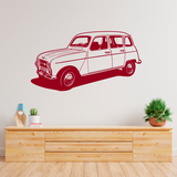 Wall Stickers: Renault 4 3