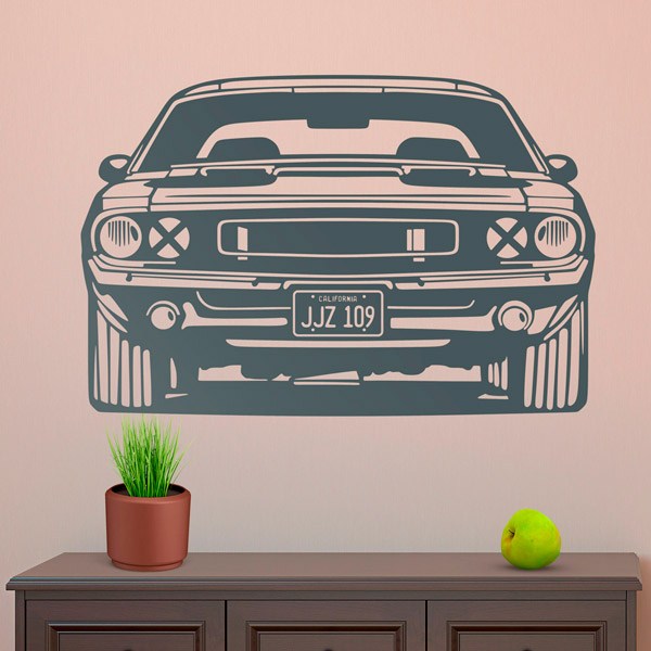 Wall Stickers: Ford Mustang Bullit