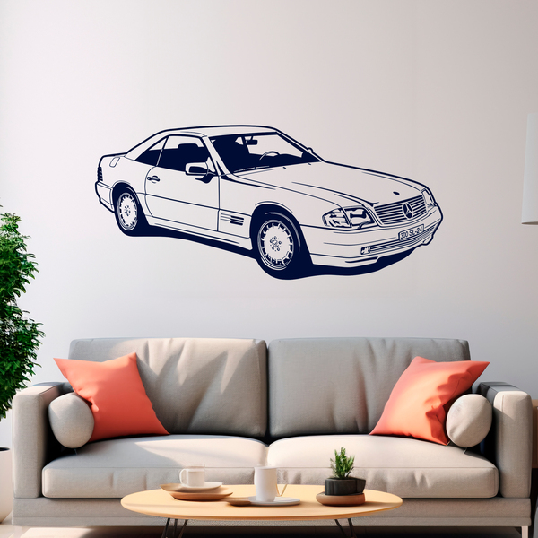 Wall Stickers: Mercedes 300