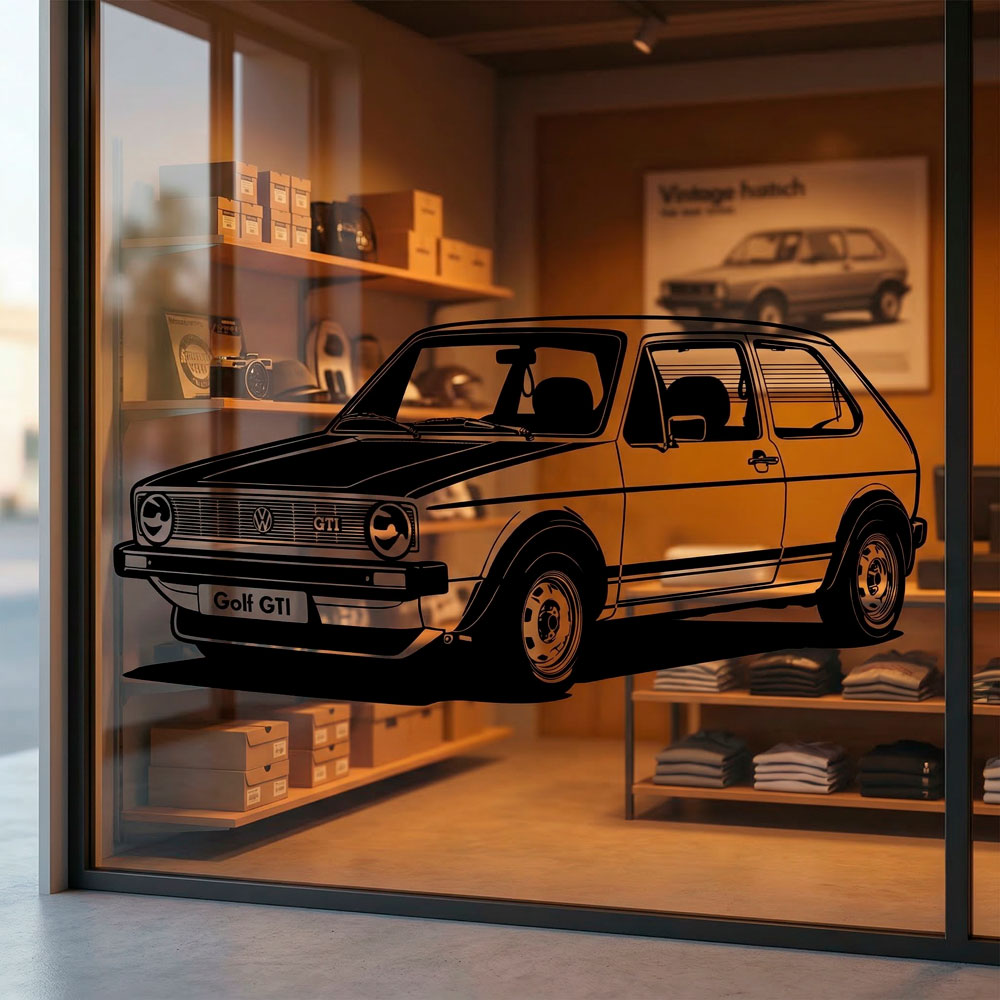 Wall Stickers: Volkswagen Golf GTI