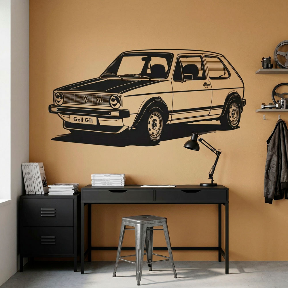 Wall Stickers: Volkswagen Golf GTI