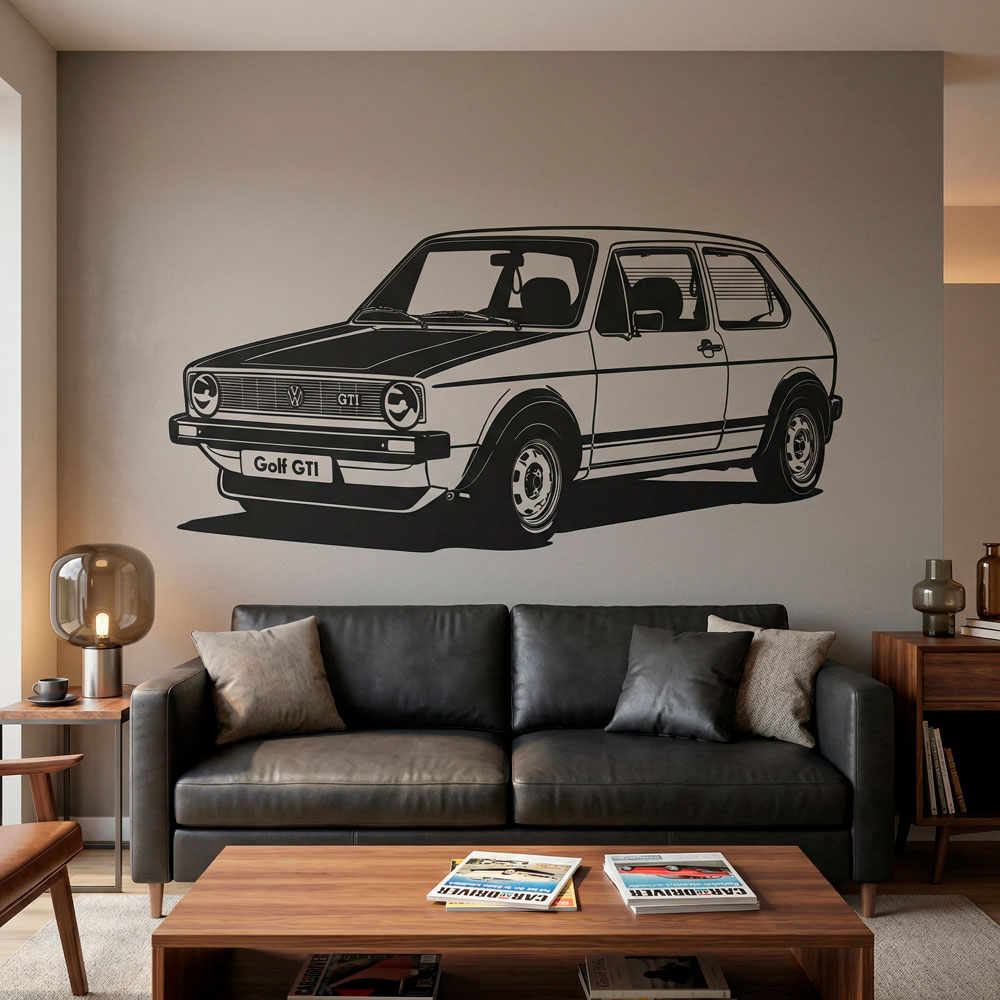 Wall Stickers: Volkswagen Golf GTI