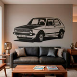 Wall Stickers: Volkswagen Golf GTI 7