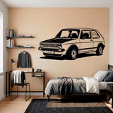 Wall Stickers: Volkswagen Golf GTI 8