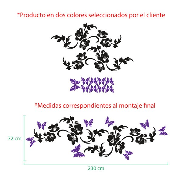 Wall Stickers: Flower Hestia