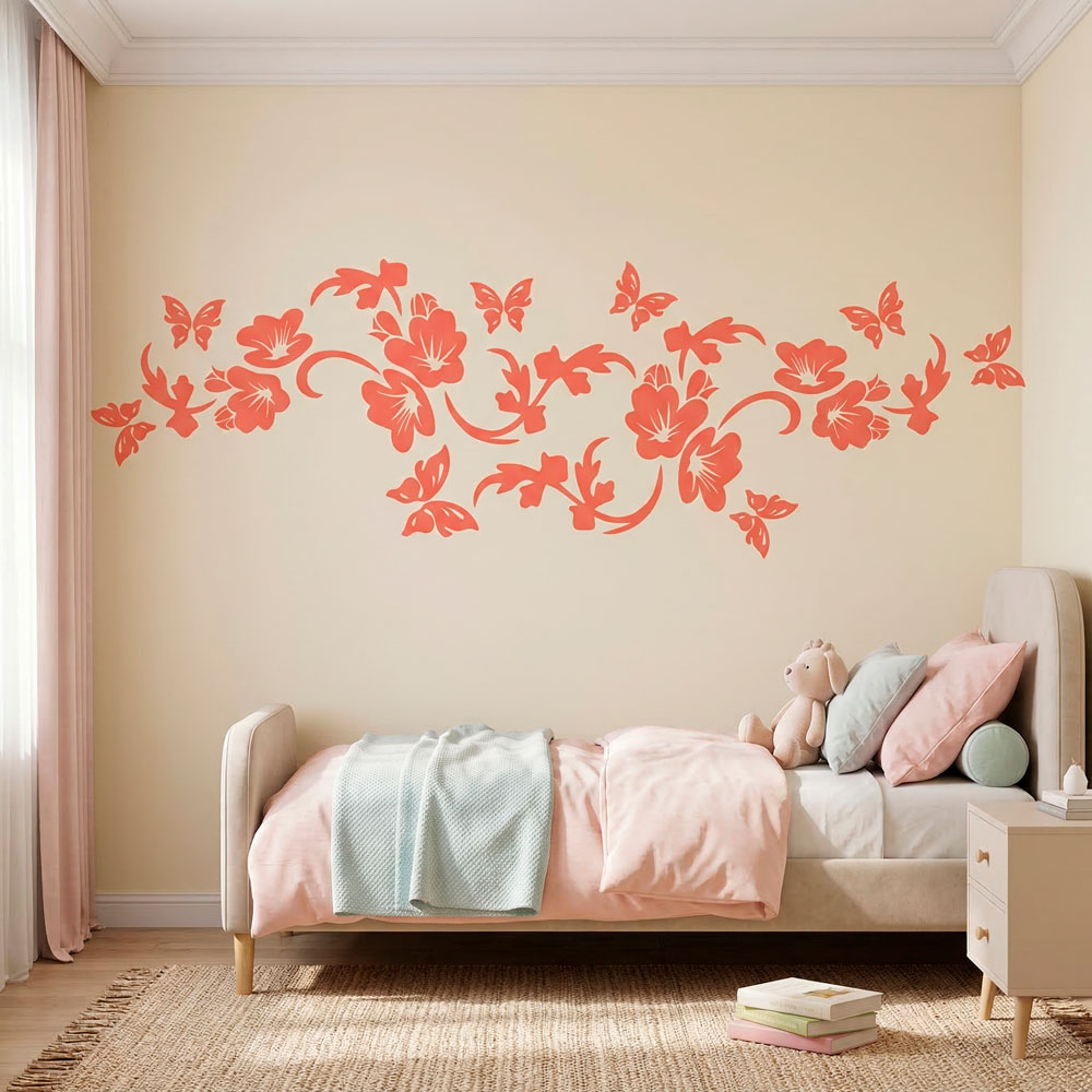 Wall Stickers: Flower Hestia