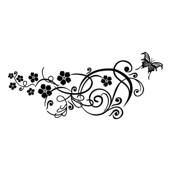 Wall Stickers: Flower Idalia