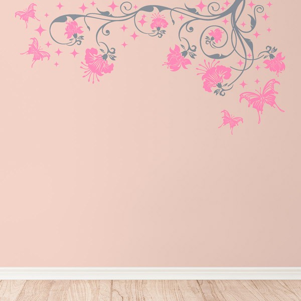 Wall Stickers: Flower Eris