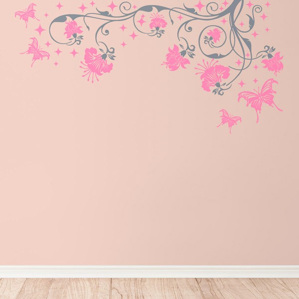 Wall Stickers: Flower Eris
