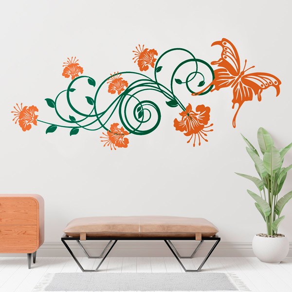 Wall Stickers: Flower Halia