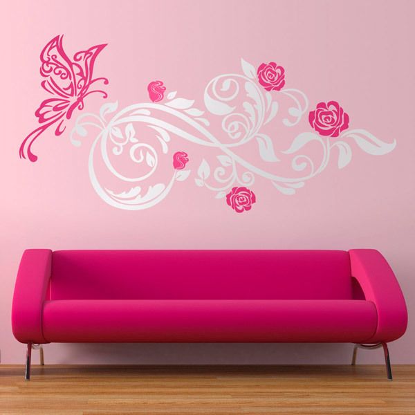 Wall Stickers: Flower Juno