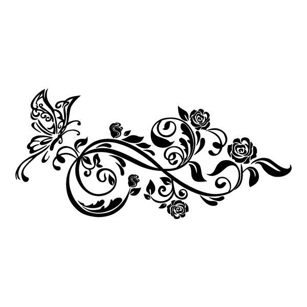 Wall Stickers: Flower Juno