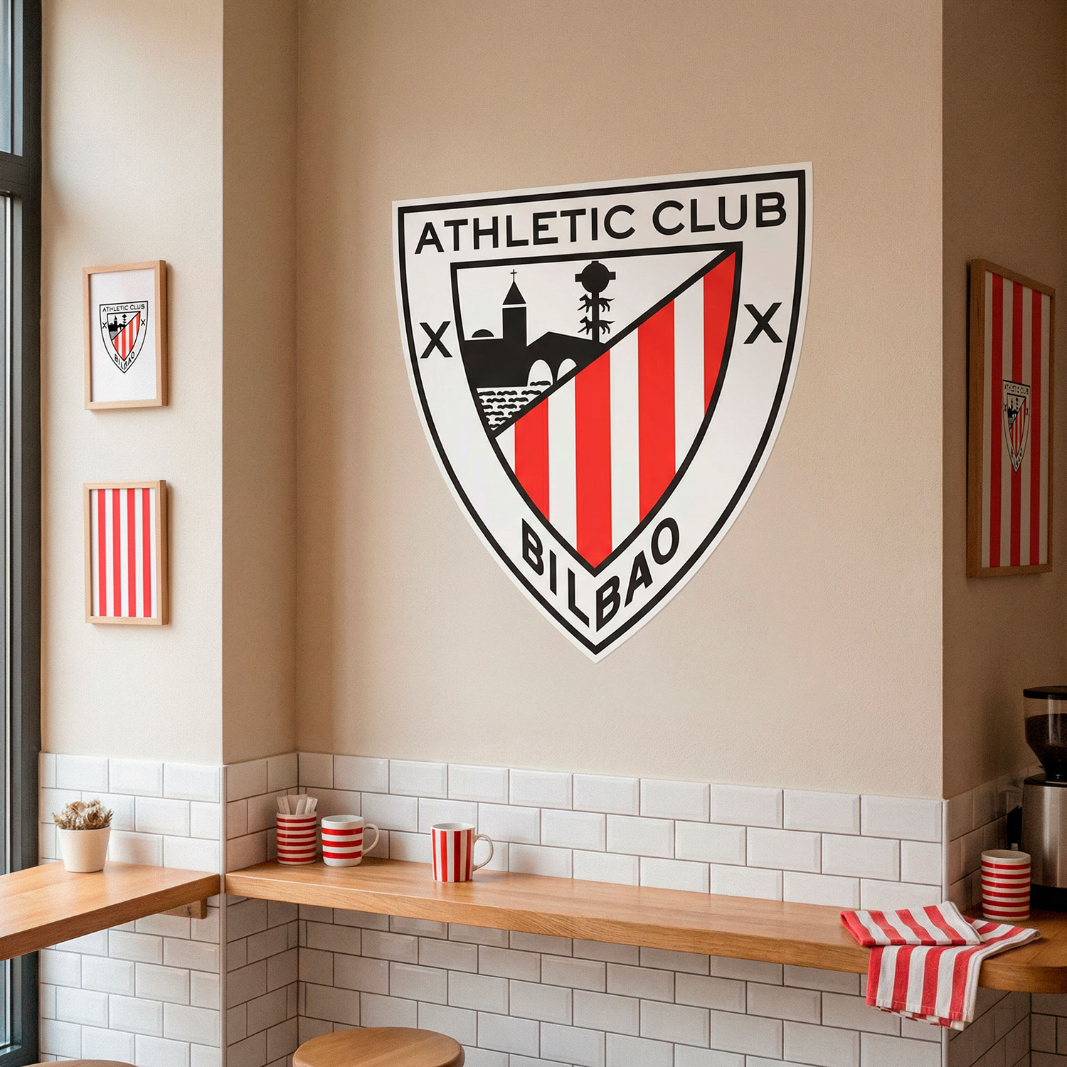Wall Stickers: Shield Athletic Club Bilbao