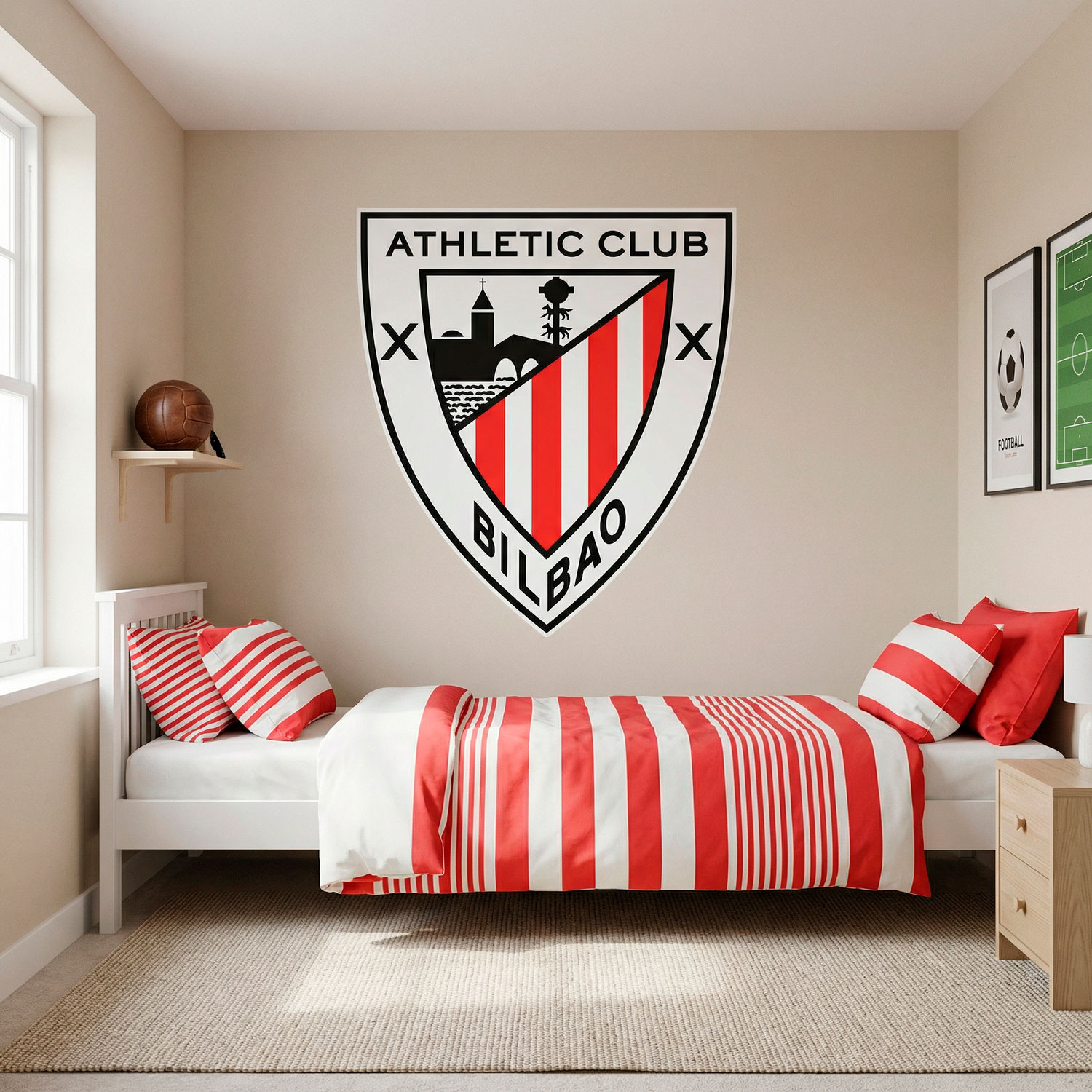 Wall Stickers: Shield Athletic Club Bilbao