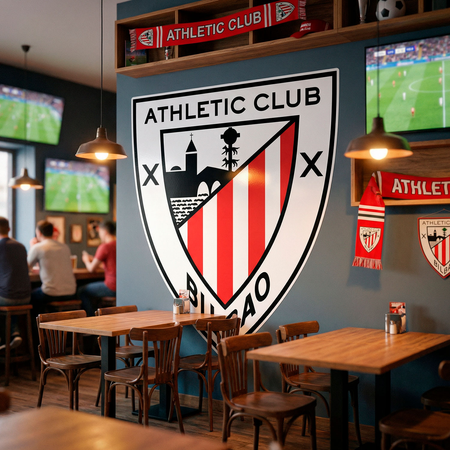 Wall Stickers: Shield Athletic Club Bilbao