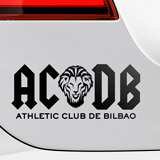 Car & Motorbike Stickers: ACDB Bilbao 3