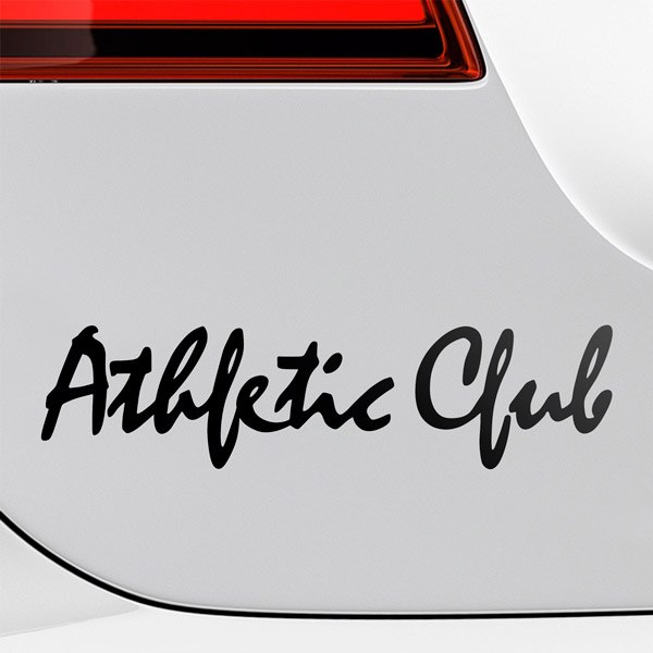 Car & Motorbike Stickers: Athletic Club