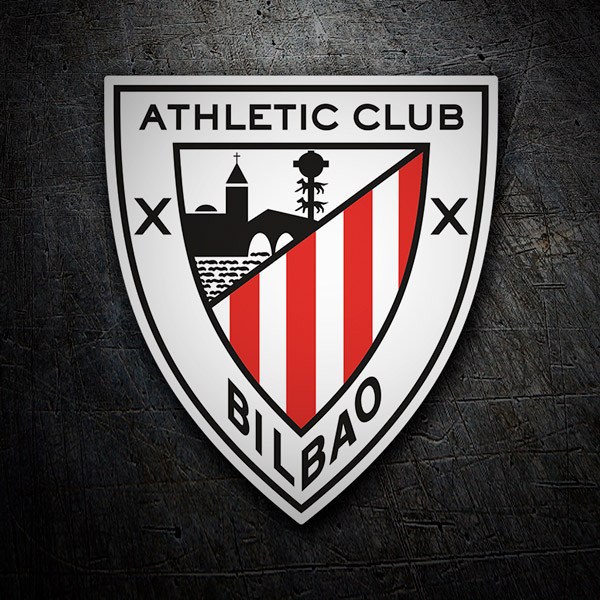 Car & Motorbike Stickers: Shield Athletic Club Bilbao II