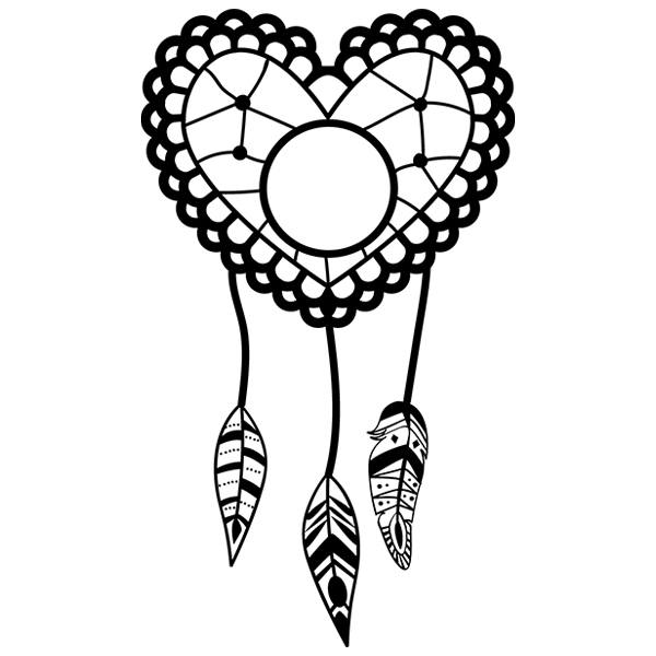 Wall Stickers: Dream catchers of Love