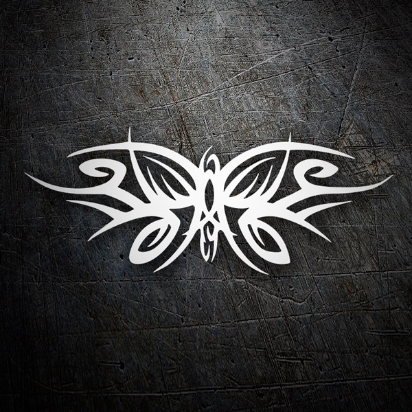 Car & Motorbike Stickers: Butterfly Tribal