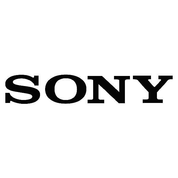 Car & Motorbike Stickers: Sony in Uppercase Letters