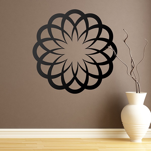 Wall Stickers: Basic Mandala