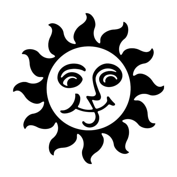 Wall Stickers: Happy sunshine